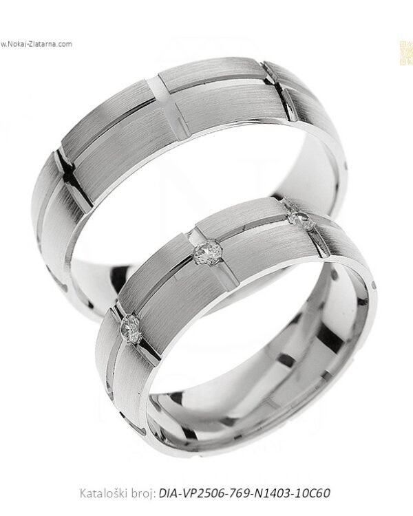 VJENČANO PRSTENJE – UMJETNIČKI DODIR ZA VJEČNU SIMBOLIKU (S DIJAMANTIMA)