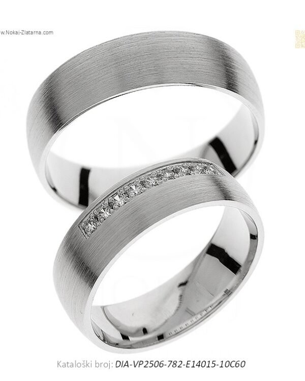 VJENČANO PRSTENJE – SUZDRŽANO, ALI ELEGANTNO (S DIJAMANTIMA)