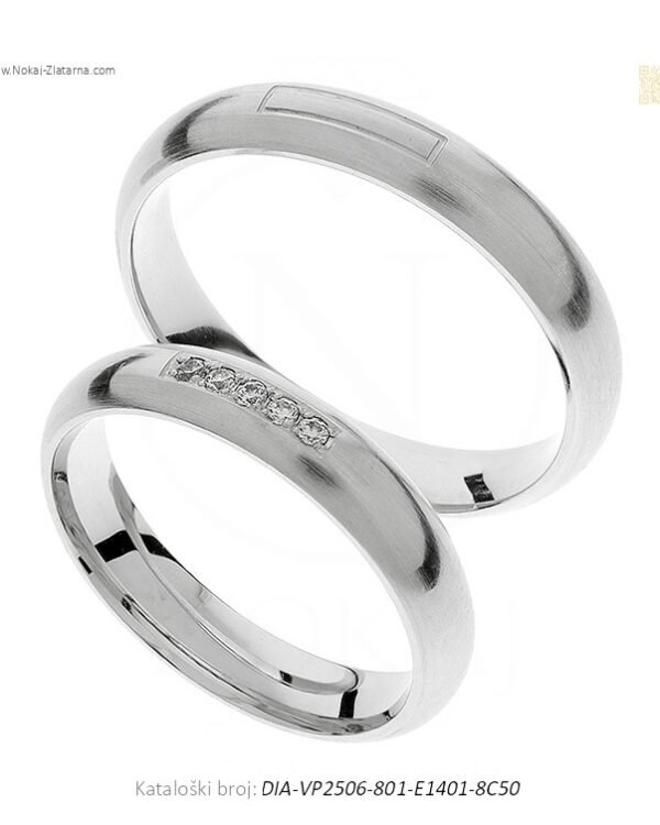 VJENČANO PRSTENJE – IDEALNA RAVNOTEŽA FORME I UDOBNOSTI (S DIJAMANTIMA)