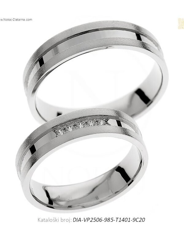VJENČANO PRSTENJE TRIO – TROJEDINI KONCEPT ZA LJUBAV KOJA TRAJE (S DIJAMANTIMA)