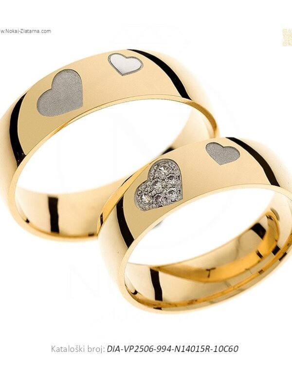 VJENČANO PRSTENJE – ODRAZ NJEŽNOSTI I SNAGE (S DIJAMANTIMA)